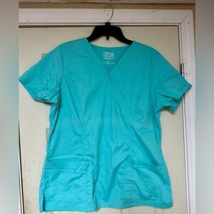 Cherokee workwear scrub top size L
